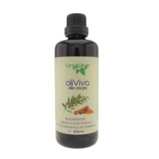 Olio per Massaggi Rigenerante con Olio Extravergine di Oliva ed Olio Essenziale di foglie di Cannella – OliViva  Olio Corpo Cannella 100 ml
